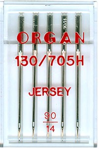 Иглы Organ джерси, №90, 5 шт.