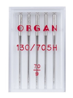 Иглы Organ универсальные, №70, 5 шт.