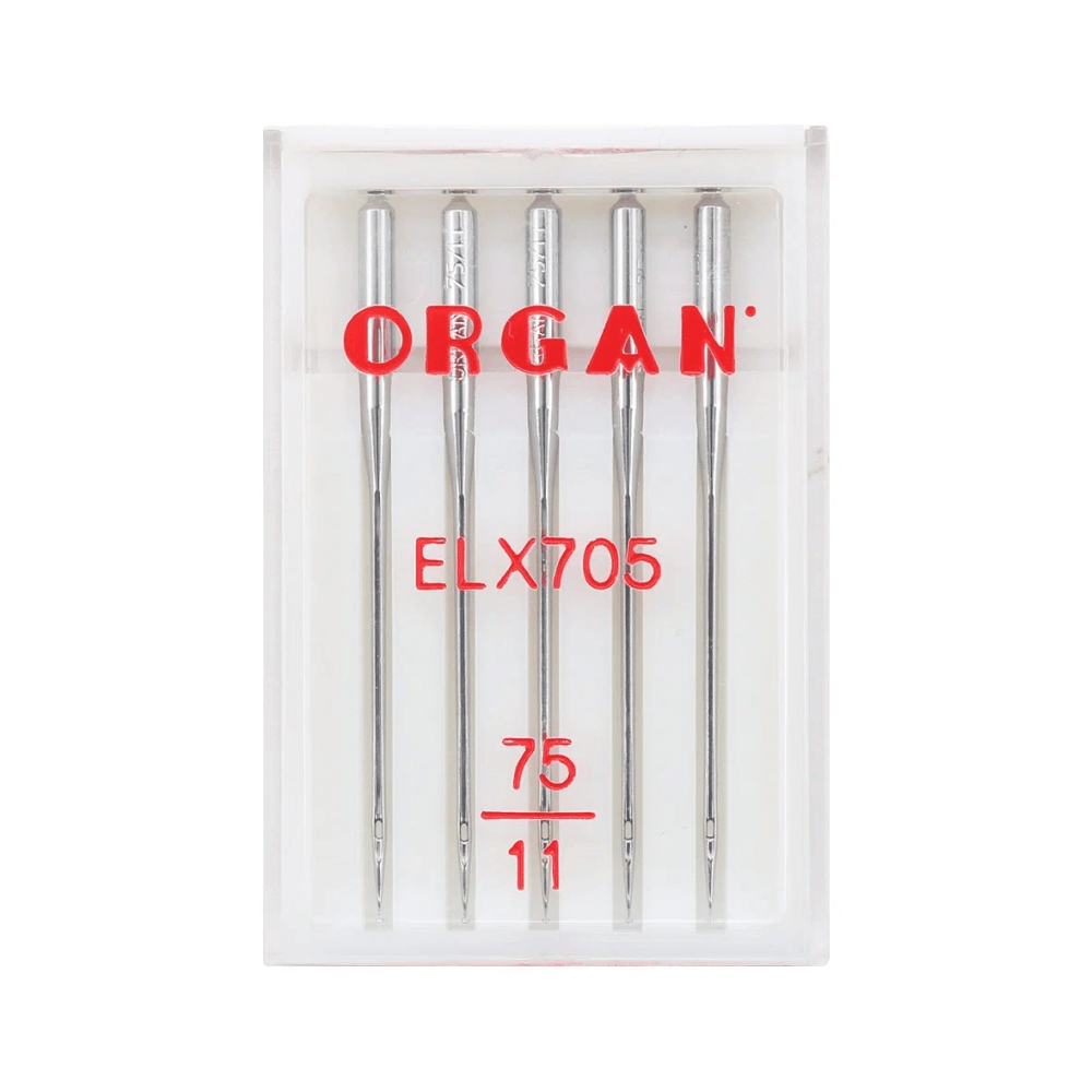 Иглы Organ ELx705, №75, 5 шт.