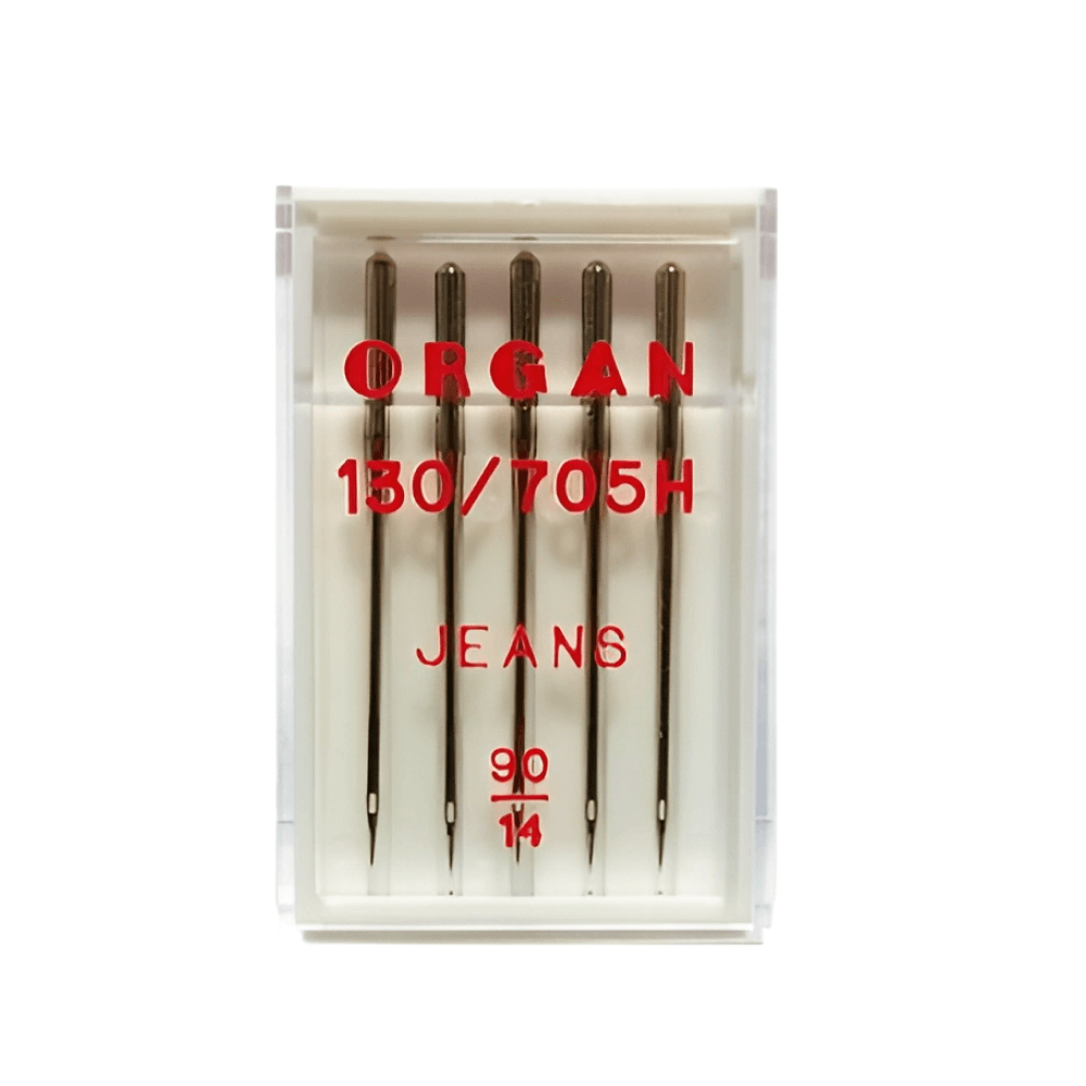 Иглы Organ джинс, №90, 5 шт.
