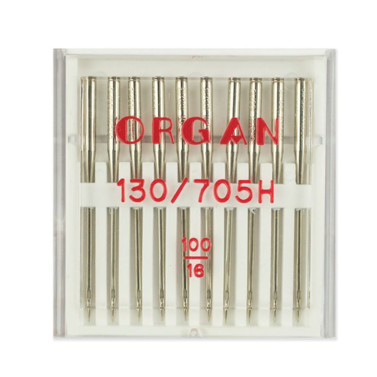 Иглы Organ универсальные, №100, 10 шт.