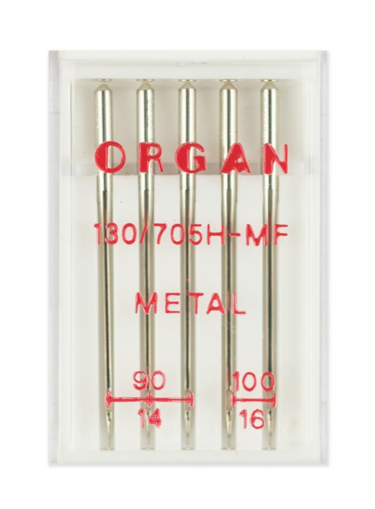 Иглы Organ металл, 130/705H-MF, № 90-100