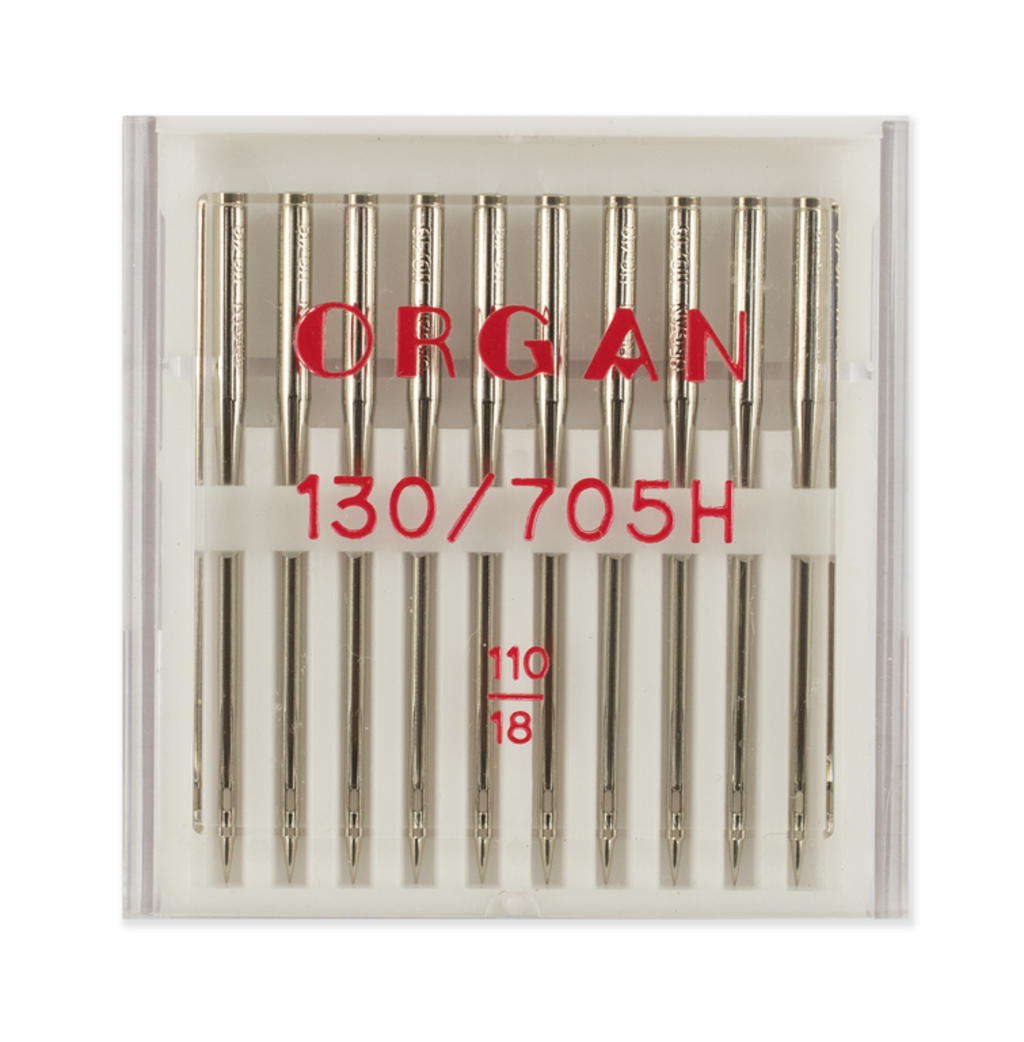 Иглы Organ универсальные, №110, 10 шт.