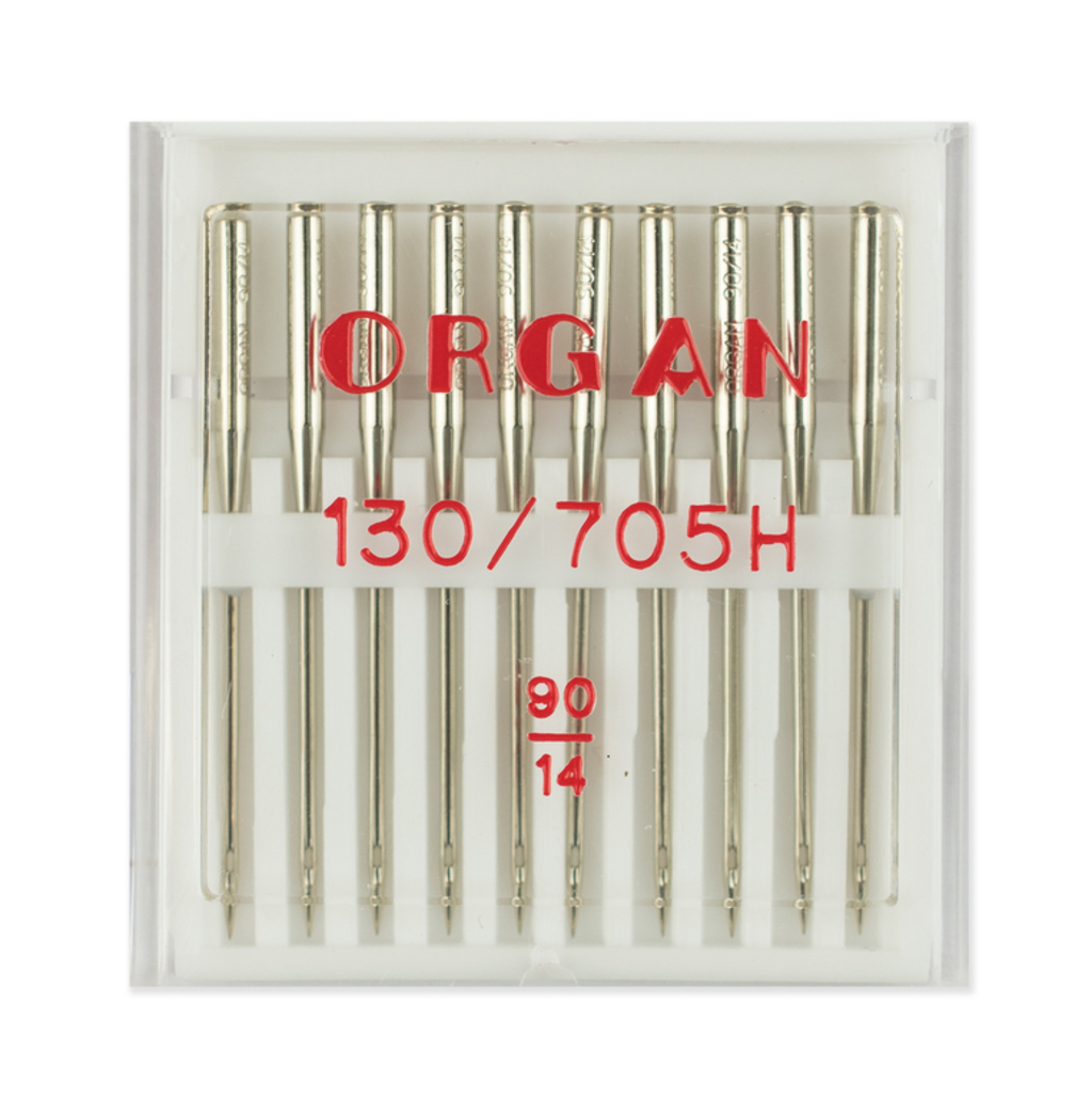 Иглы Organ универсальные, №90, 10 шт.