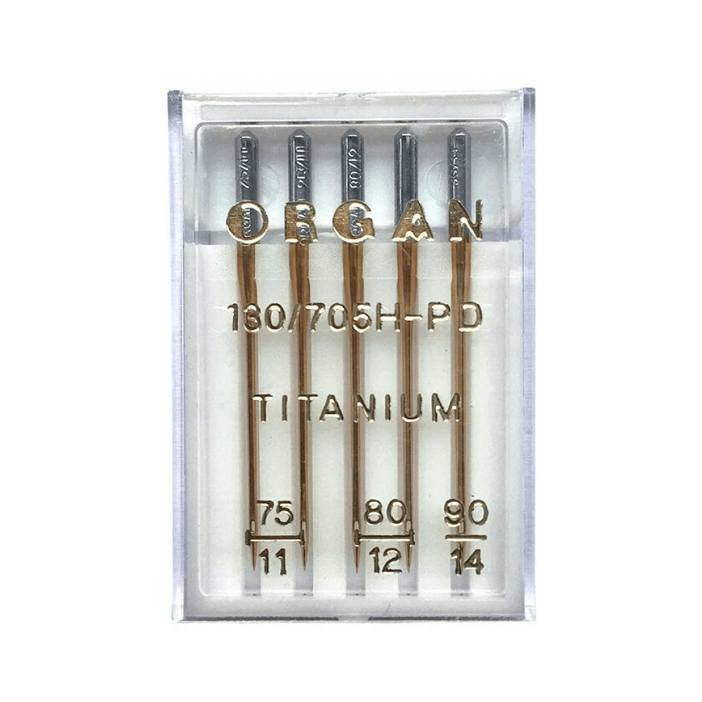 Иглы Organ Титаниум, № 75-90, 5 шт.
