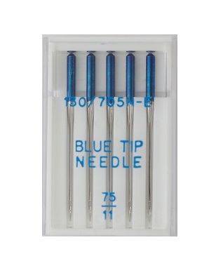 Иглы Organ вышивальные Blue Tip, №75, 5 шт.