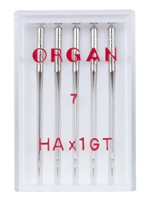 Иглы Organ Супертонкие Шёлк, №55, 5 шт.