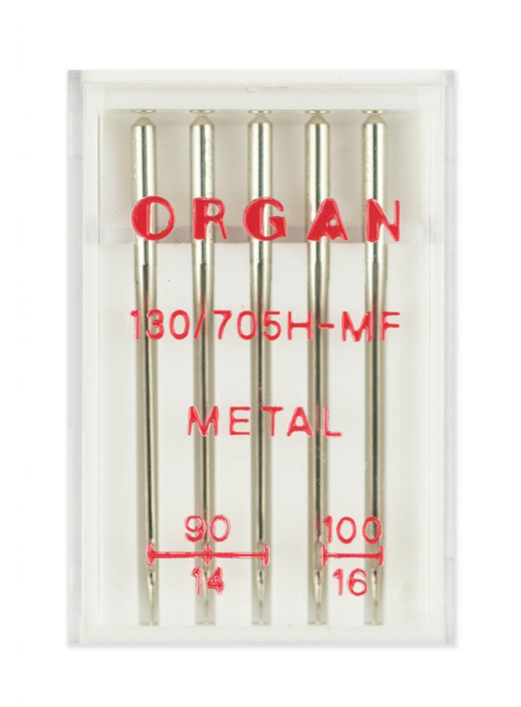 Иглы Organ металл, 130/705H-MF, № 90-100